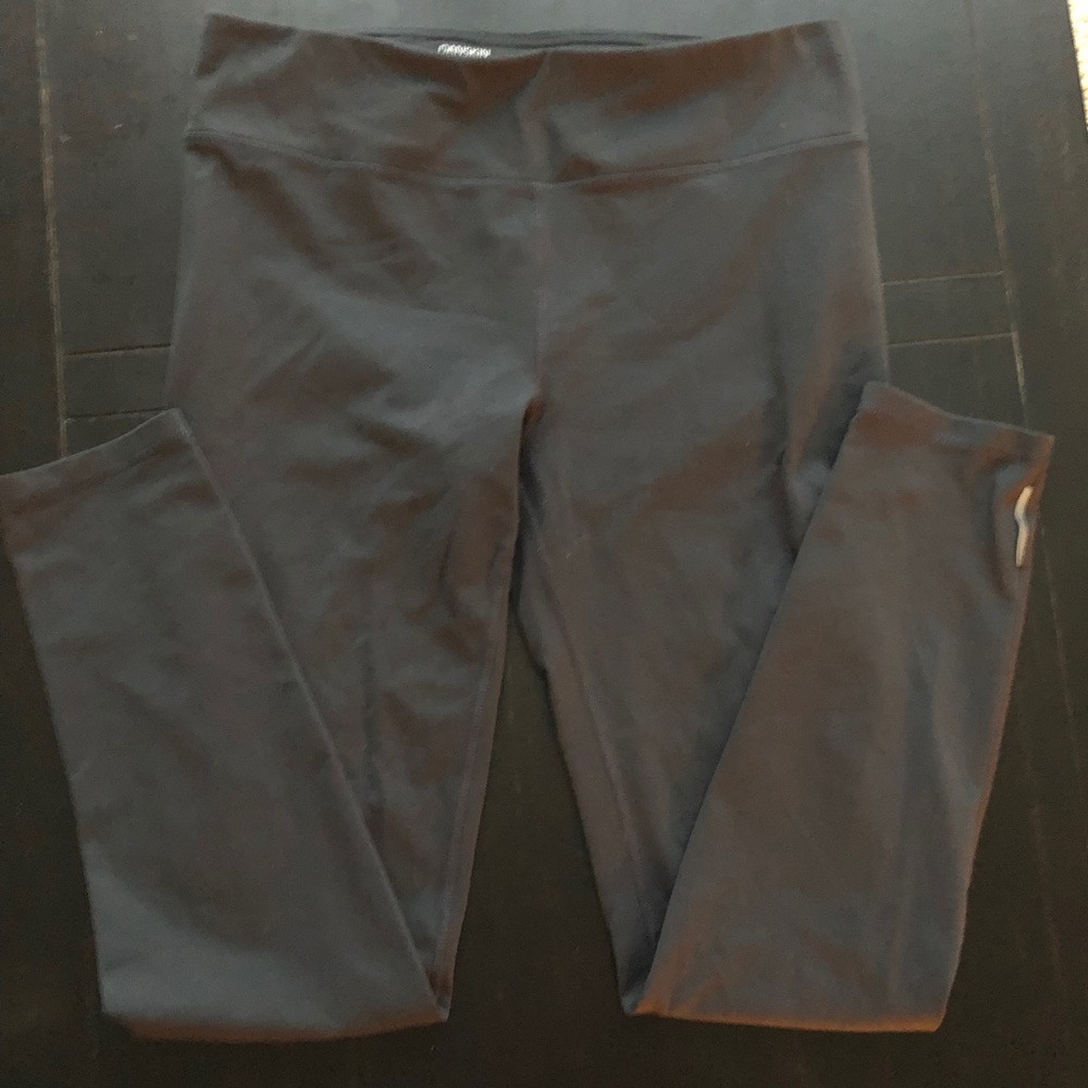 DANSKIN NOW fitted grey leggings with reflector